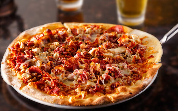 All Meat Feast Pizza Buy 1 Get 1 Free