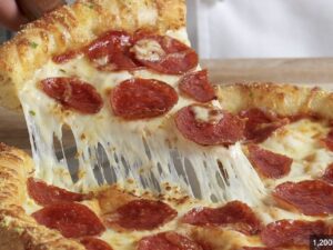 Garlic Bread With Cheese & Pepperoni Buy 1 Get I Free