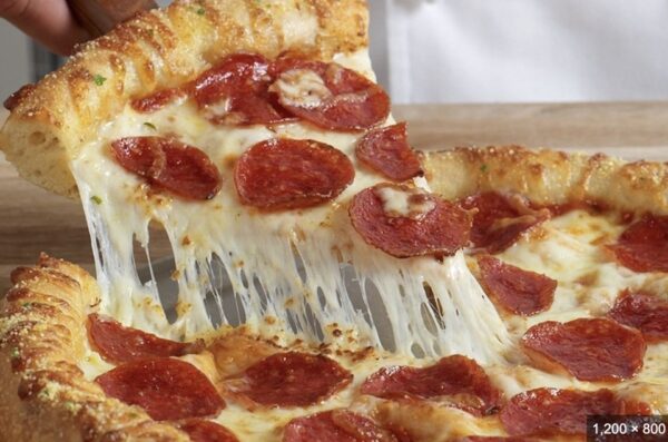 Garlic Bread With Cheese & Pepperoni Buy 1 Get I Free